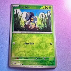 nymble [reverse holo] - 019/159 (common) — pokemon: journey together
